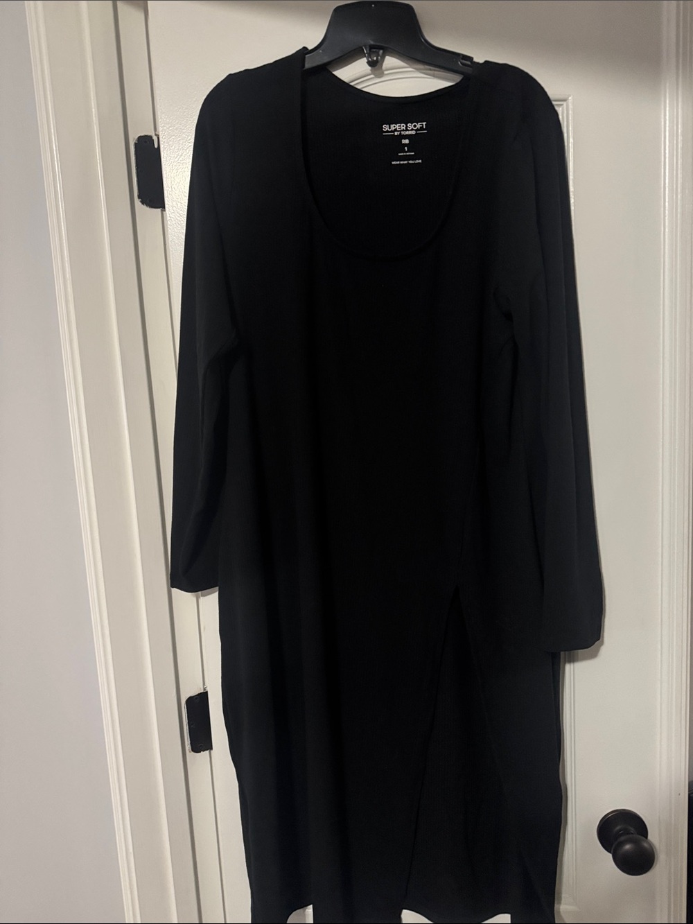 Black Long Sleeve Tunic